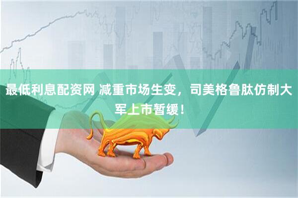 最低利息配资网 减重市场生变，司美格鲁肽仿制大军上市暂缓！